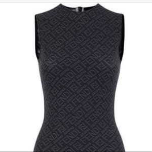 Fendi x Skims mid thigh bodysuit size small